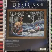 NEW Designs for the Needle "Silent Night" Cross Stitch Kit #5613 Nature's Window