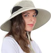 EINSKEY Sun Hat, Wide Brim UV Protection for Men and Women, Waterproof Foldable Bucket Hat for Fishing, Hunting, Hiking, Camping and Outdoor Adventures