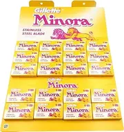 Gillette Minora Double Edge Razor Blades 100 Pack