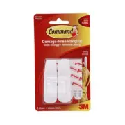 NEW 3M Command Medium Hooks 2 Pack By Spotlight