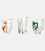 [Seletti] Seletti Hybrid Aglaura set of 3 glasses