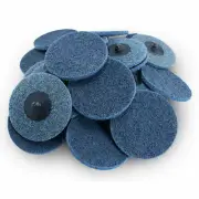 3" FINE/BLUE | SCOTCH BRITE ROLOC DISCS | USA | QTY: 50