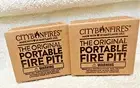 2 CITY BONFIRES The Original Portable Fire Pit Lightweight Compact & Portable