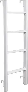 4/5 Step Bunk Bed Ladder Universal Rv Bunk Ladder 45"/51"/55"/59" Metal Bed Replacement Ladder Multi-Function Hook-on Ladder for Dorm Camper Loft, Loads 150kg / 331lbs (Size : 116c