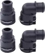 MOTOKU Heater Inlet Hose Connector Set for Chevrolet Trax Sonic Cruze for Buick Encore 2011-2021
