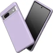 RhinoShield Case Compatible with [Pixel 7a] | SolidSuit - Shock Absorbent Slim Design Protective Cover with Premium Matte Finish 3.5M / 11ft Drop Protection - Violet