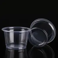 在飛比找ETMall東森購物網優惠-加厚款一次性300ml布丁杯帶蓋透明塑料杯果凍杯雙皮奶碗酸奶