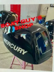 Mercury VERADO CHROME Outboard decals Marine Vinyl set Free USA Shipping