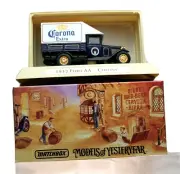 MATCHBOX MODELS OF YESTERYEAR, 1932 FORD AA YGB16 Corona Brewery.