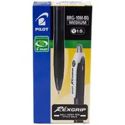 Pilot BegreeN Rexgrip Retractable Ballpoint Pens Blue 10 Pack