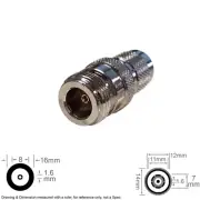 Coax RF Antenna Adapter Connector Converter N Type Female TNC Male SKU# 8463a