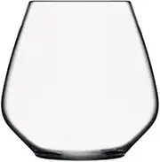 Luigi Bormioli 10290/02 Atelier Stemless Pinot Noir 590ml, Durable Wine Glass, Lead Free Crystal Wine Tumbler, Italian aerating Wine Glasses (Colour: Clear), Quantity: 1 Set, 6 Pieces, 20 oz