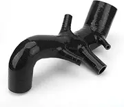 Replacement for TT 8N MK1 1.8T 225PS BAM 1998-2005 Air Intake Pipe, Silicone Intake Hose Improved Airflow (Black)
