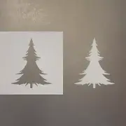 Christmas Tree 3 Plastic Mylar Stencil Airbrush Painting Art Supplies