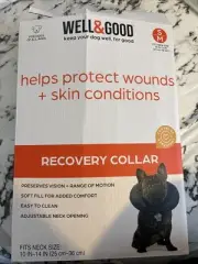 Well And Good Recovery Collar Dog S/M OPEN BOX