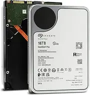 Seagate IronWolf Pro ST16000NE000 16TB HDD Internal NAS Hard Drive, 3.5 inch, 7200rpm, CMR, 256MB Cache, SATA3 (Refurbished)