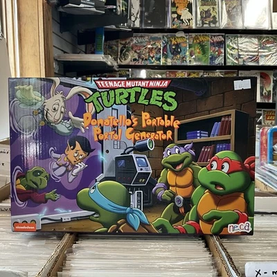 Neca TMNT Donatello's Portable Portal Generator New