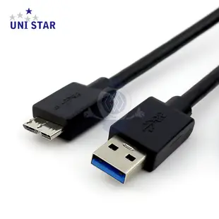 UNI STAR USB3.0傳輸線 A公 to Micro10P 1.5M (US-3MC015) 桌機 筆電