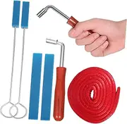 UPKOCH 1 Set Professional Piano Tuning Tools Kit with Tuning Wrench Dampers and Damper Sticks Essential Tools and Maintenance