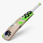 DSC Spliit 110-2024 Premium Lightweight Kashmir Willow Cricket Bat | Color: Beige | Size: 2 | for Men & Boys | for Dominating Strokes | Ready to Play | Ideal for: Professional