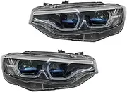 One Pair Car Lights Compatible For BMW F32 F36 M4 Headlight 2013-2019 425i F82 Head Lamp Drl Projector Lens Automotive Accessories(Go-1,GO-3_GO-5)