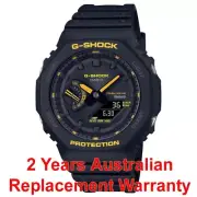 CASIO G-SHOCK CASIOAK SOLAR WATCH GA-B2100CY-1A BLACK YELLOW 2Y WARRANTY