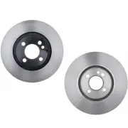 SET-RAY980606R-2 Raybestos 2-Wheel Set Brake Discs Front FWD for Mini Cooper (for: Mini)