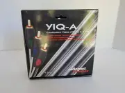 Audioquest CinemaQuest YIQ-A Component Video Cable, 15 ft (4.5M) Length 3x75 Ohm