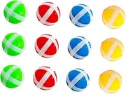 SOPOTUTU 12pcs Sticky Balls for Dart Board Game Safe and Easy to Throw Game Accessories for Promotes Hand Eye Coordination and Family Interaction Lightweight and Portable Fun