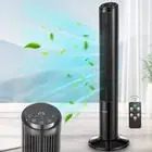 FOHERE 40" Oscillating Tower Fan, Quiet Bladeless Fan with DC Motor, 12 Speed...