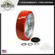 Pallet Jack Steer Wheel Assy for Atlas AA-5 Ultra-Poly on Aluminum 101/210-B-HD