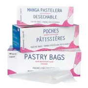 Polynova Nissen Polypipe HDPE or LDPE Disposable Pastry Bag Clear 12" L, 100/Box