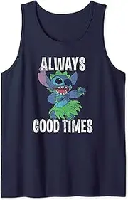 [Disney] Lilo & Stitch Stitch Hula Always Good Times Tank Top