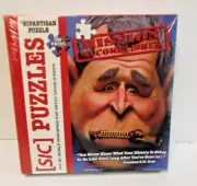 David O'Keefe George W Bush ZIP IT Bipartisan Puzzle 399 Pieces NEW SEALED