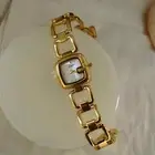 Vintage Gold Square Face Women’s Watch | French Style Elegant Minimalist Gift