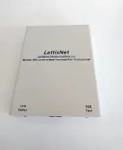 LattisNet Synoptics Communications Model 505 Unshielded Twisted Pair Transceiver