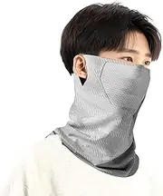 [Generic] Sun Protection Cover,Ice Silk Sun Half Face Cover | Outdoor Sports Gaiter Sunscreen Shield Breathable for Running Women Hiking Motorcycle Work Men Fishing Lawn Cycling
