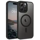 For iPhone 14 Pro Max MagSafe Case Magnetic Shockproof Rugged Cover Black