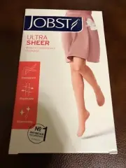 Jobst 122250 UltraSheer Stockings 20-30mmhg Small Thigh High Closed Toe Black