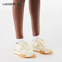 在飛比找momo購物網優惠-【LACOSTE】女鞋-L-Spin 豪華運動慢跑休閒鞋(白