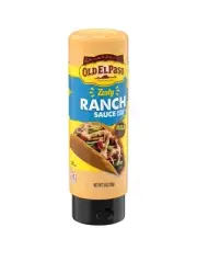 〽️ New Official Old El Paso Taco Zesty Ranch Mild Squeeze Sauce Bottle 9oz