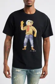 Billionaire Boys Club Astro Wrangler Cotton Graphic T-Shirt in Black at Nordstrom, Size Large