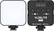 Bewinner LED Video Light, 2500-9000K Pocket On Camera Light, Portable Photography Lighting with 3 Cold Shoe Mounts 1/4 Inch Screw Hole for Vlogging Living
