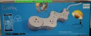 Smart Power Quirky Pivot Strip, 4 Smart Plugs works with Alexa & Google Home