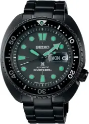 Seiko PROSPEX SBDY127 The Black Mechanical Automatic Men Watch New in Box