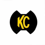 KC Hilites 6" SlimLite LED - Light Shield / Hard Cover - Black