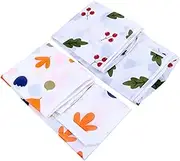 CHILDWEET Quilt Bag Set Peva Storage Bag Quilt Organizer Anti-moisture Easy to Clean Double Zipper Side Opening Space-saving Fashionable