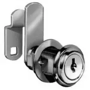 CompX 8052 Disc Tumbler Cylinder Cam Lock with FlexaCam, Bright Nickel