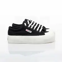 在飛比找蝦皮商城優惠-SUPERGA 厚底帆布鞋 Stripe Platform 