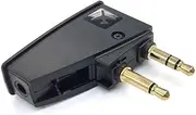 SYMWELL Generic Airline Airplane Flight Headphone Adapter Aviation Plugs to 3.5mm Jack Fit for Boes QuietComfort 3 QuietComfort 20 QuietComfort 25 QC3 QC20 QC25 Headphones